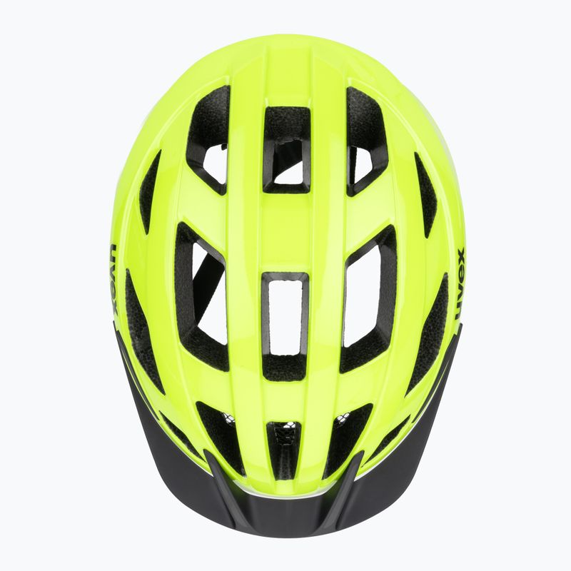 Kask rowerowy UVEX I-vo 2 Pure neon yellow 6