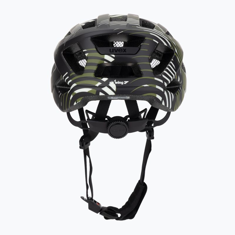 Kask rowerowy dziecięcy UVEX Air Wing 2 CC dark olive/black matt 4