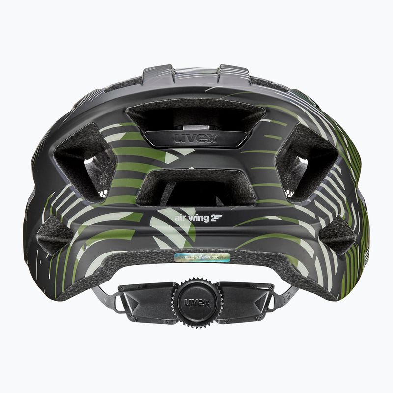 Kask rowerowy dziecięcy UVEX Air Wing 2 CC dark olive/black matt 3