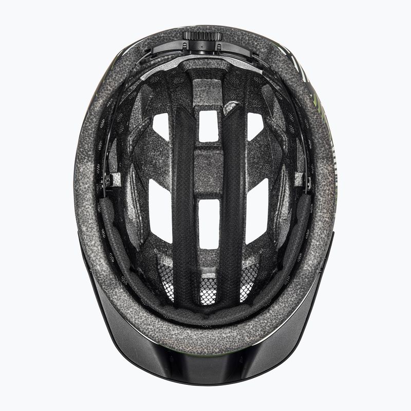 Kask rowerowy dziecięcy UVEX Air Wing 2 CC dark olive/black matt 5