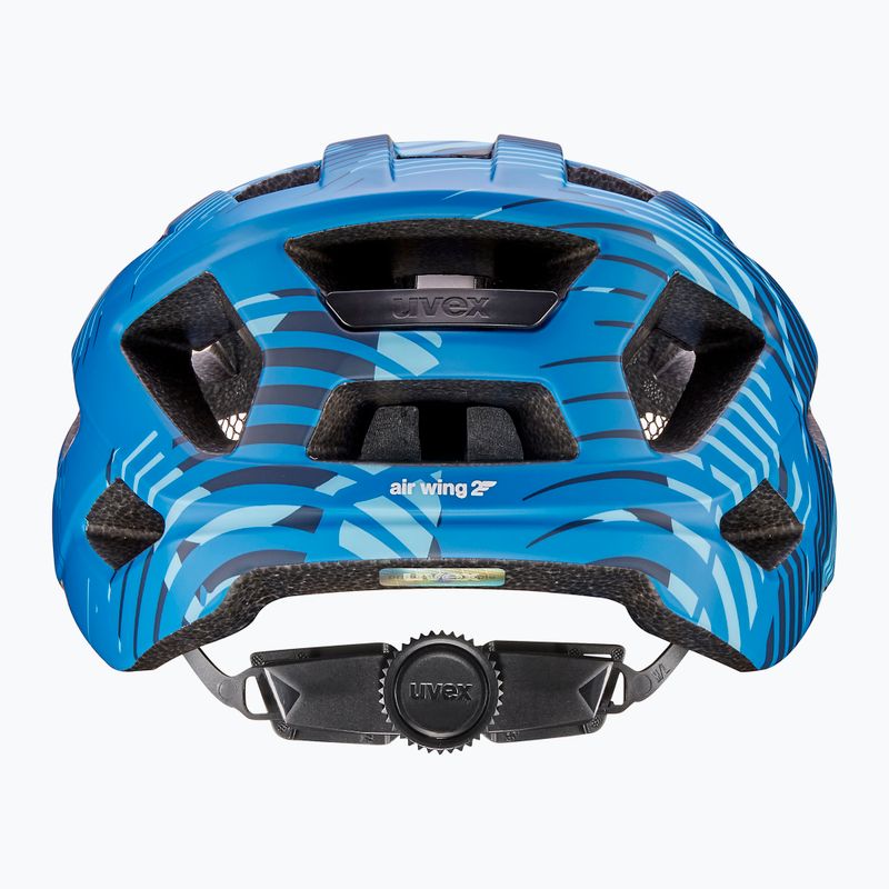 Kask rowerowy dziecięcy UVEX Air Wing 2 CC dusk/bubble blue matt 3