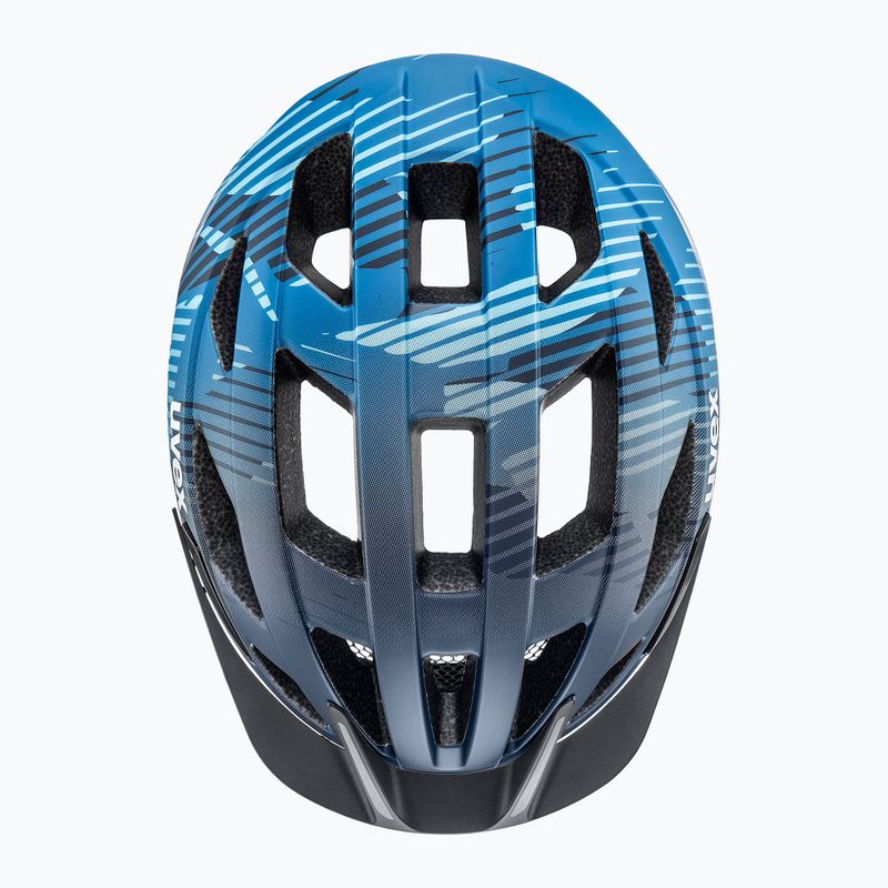Kask rowerowy dziecięcy UVEX Air Wing 2 CC dusk/bubble blue matt 4