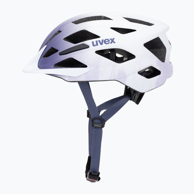 Kask rowerowy dziecięcy UVEX Air Wing 2 CC lilac/white matt 3