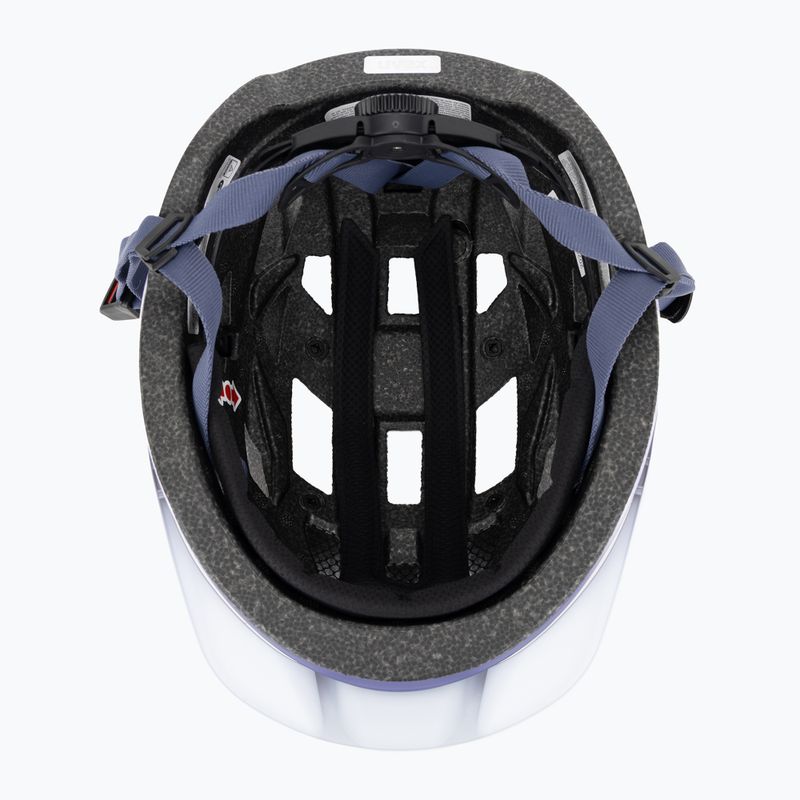 Kask rowerowy dziecięcy UVEX Air Wing 2 CC lilac/white matt 5
