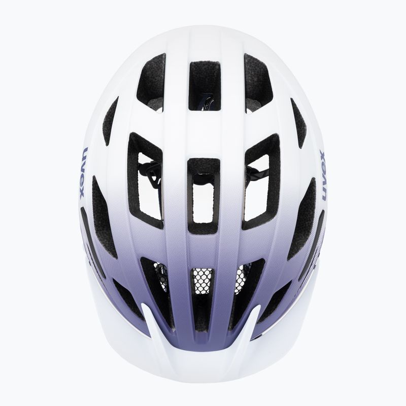 Kask rowerowy dziecięcy UVEX Air Wing 2 CC lilac/white matt 6