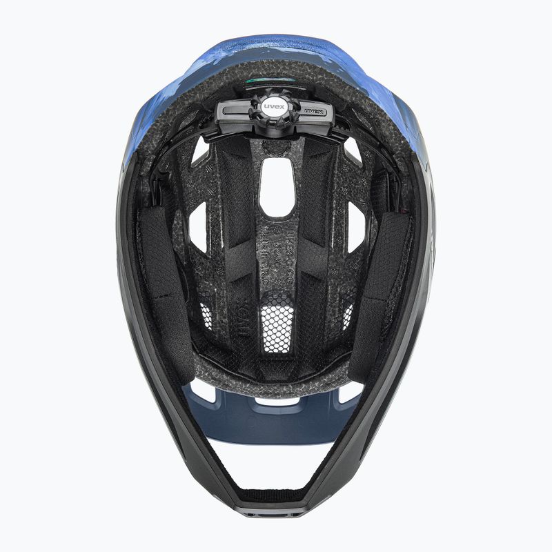 Kask rowerowy dziecięcy UVEX React Fullface Jr dusk blue matt 6