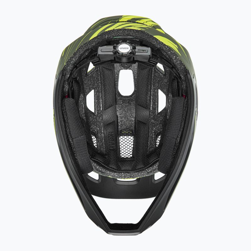 Kask rowerowy dziecięcy UVEX React Fullface Jr dark olive matt 6