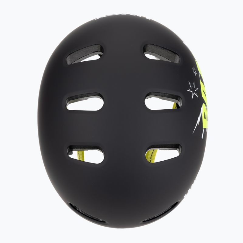 Kask dziecięcy UVEX Kid 4 Style bam black/lime matt 6