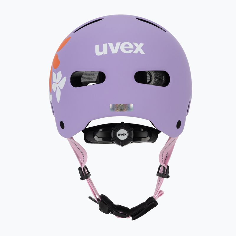 Kask dziecięcy UVEX Kid 4 Style flower lilac matt 4