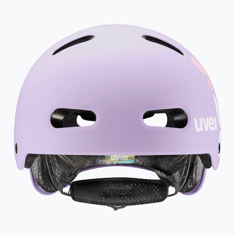 Kask dziecięcy UVEX Kid 4 Style flower lilac matt 2