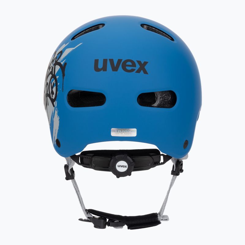 Kask dziecięcy UVEX Kid 4 Style super hero blue matt 4