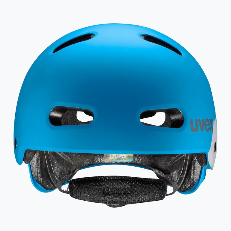 Kask dziecięcy UVEX Kid 4 Style super hero blue matt 2
