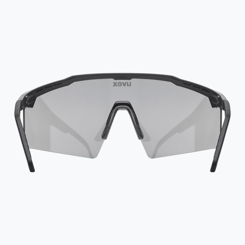 Okulary przeciwsłoneczne UVEX Flowline black matt/mirror silver 4