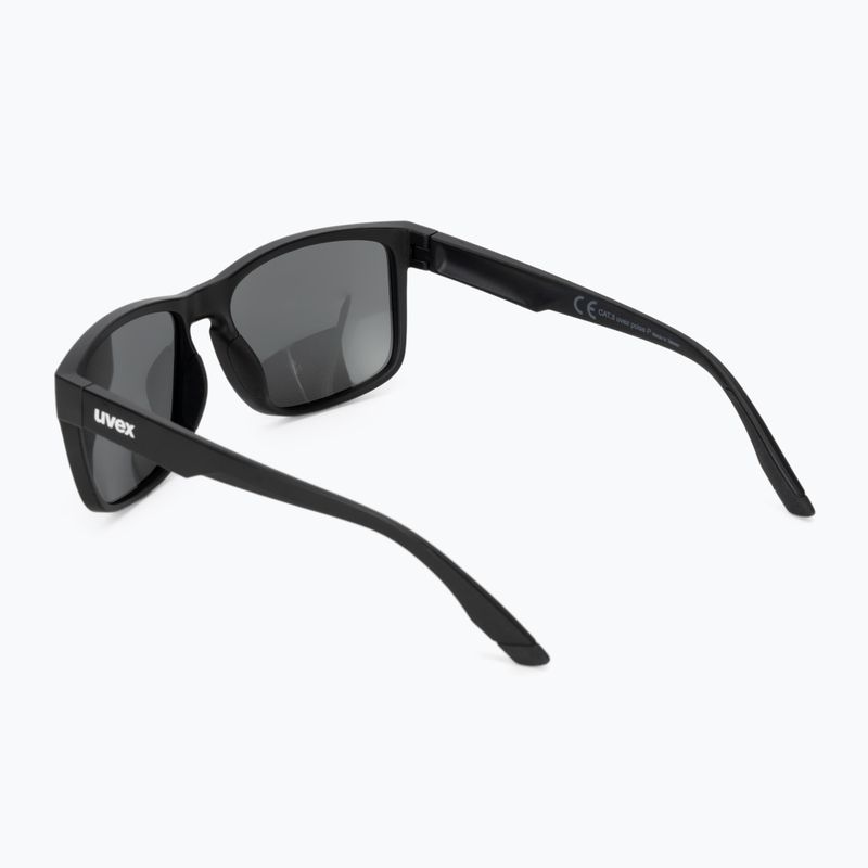 Okulary przeciwsłoneczne UVEX Poise P black matt/smoke 2