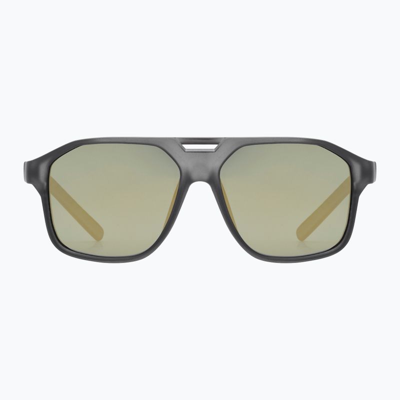 Okulary przeciwsłoneczne dziecięce UVEX Cosmic Jr smoke matt/mirror gold 2