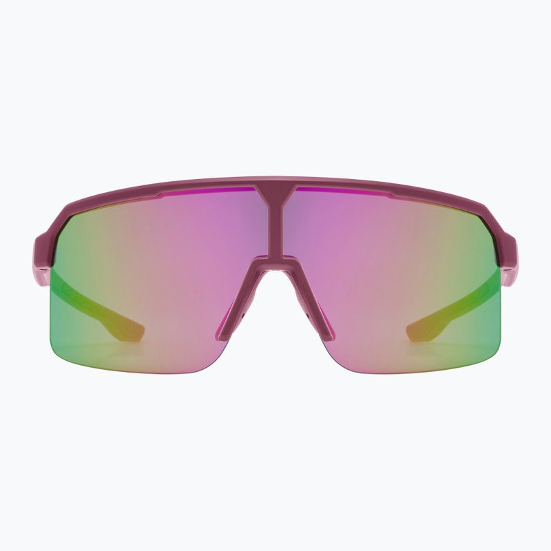 Okulary przeciwsłoneczne UVEX Ramp burgundy matt/mirror rose 3
