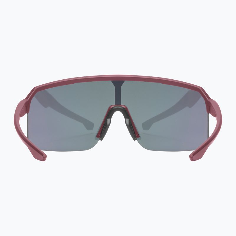 Okulary przeciwsłoneczne UVEX Ramp burgundy matt/mirror rose 4