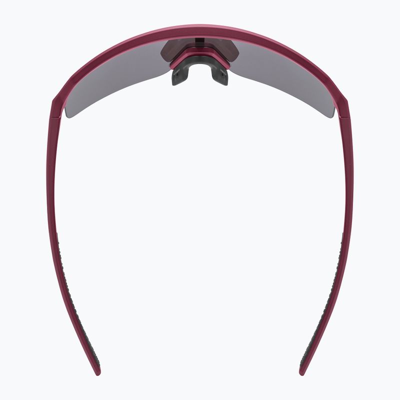 Okulary przeciwsłoneczne UVEX Ramp burgundy matt/mirror rose 5