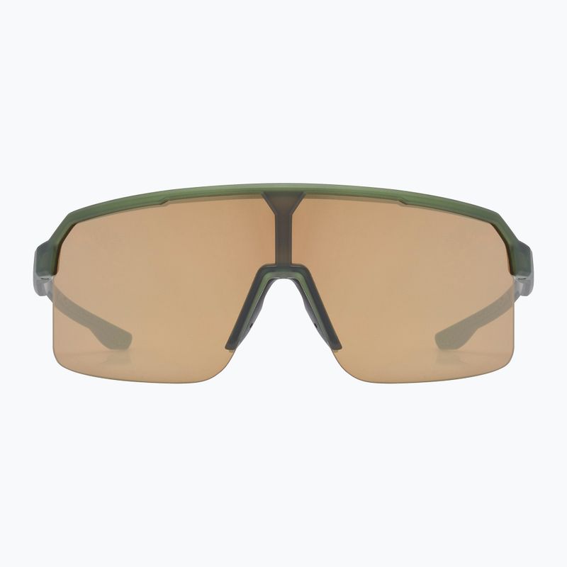 Okulary przeciwsłoneczne UVEX Ramp olive matt/mirror gold 3