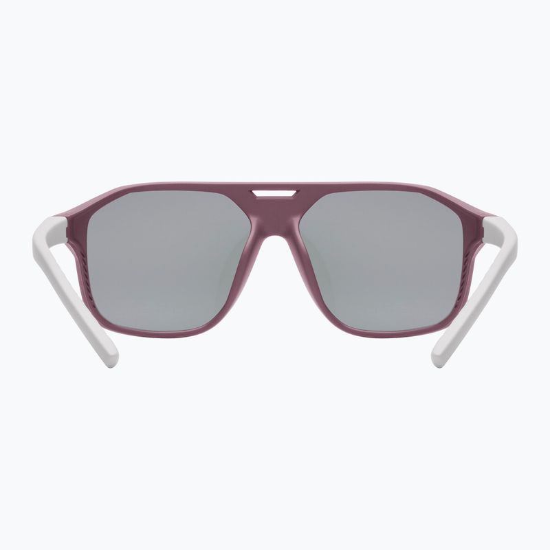 Okulary przeciwsłoneczne dziecięce UVEX Cosmic Jr cranberry/grey matt/mirror silver 3