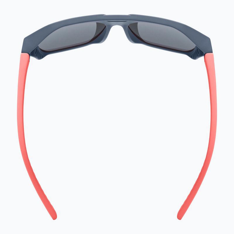 Okulary przeciwsłoneczne dziecięce UVEX Cosmic Jr blue red matt/mirror purple 4