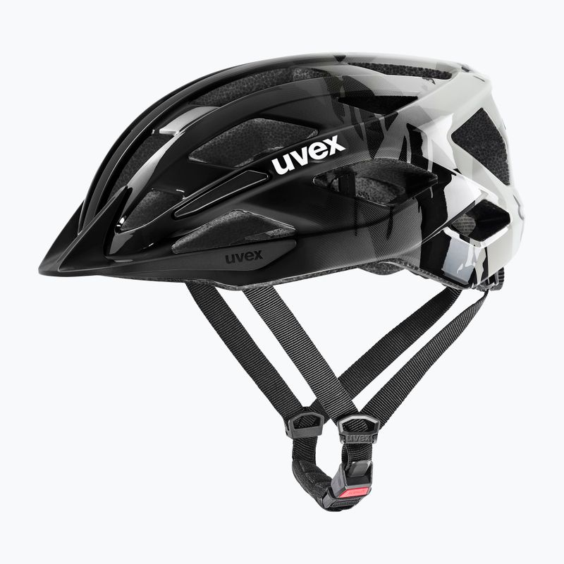Kask rowerowy dziecięcy UVEX Air Wing 2 warm grey/black 8