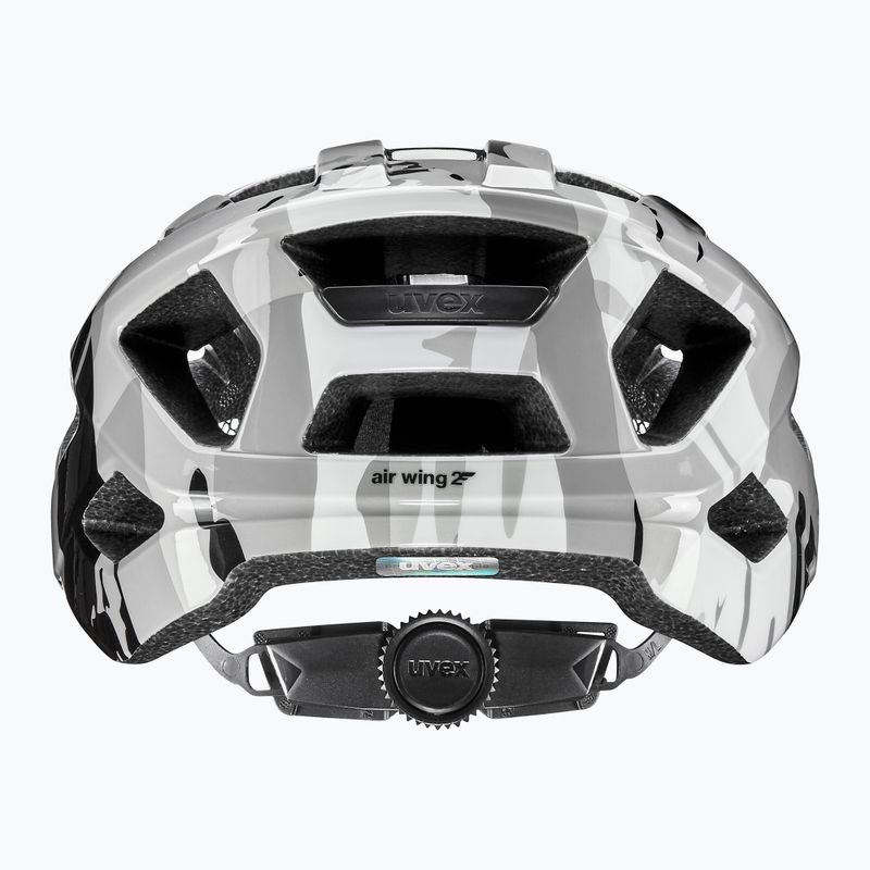 Kask rowerowy dziecięcy UVEX Air Wing 2 warm grey/black 10