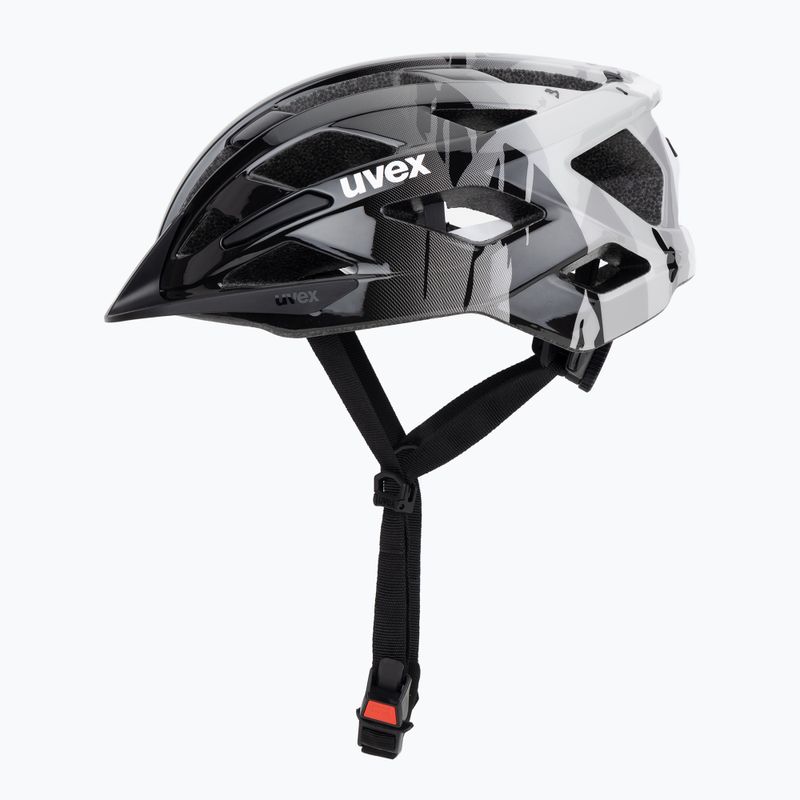 Kask rowerowy dziecięcy UVEX Air Wing 2 warm grey/black 3