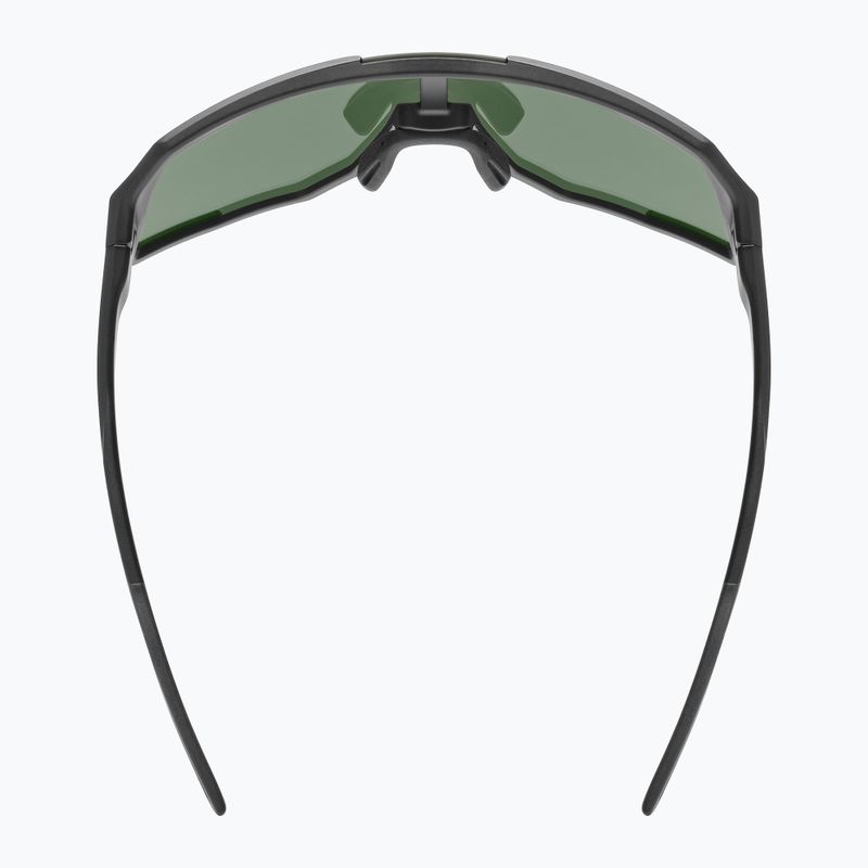 Okulary przeciwsłoneczne UVEX Sequenze black matt/miror green 5