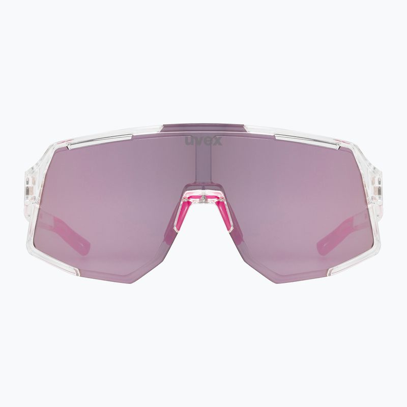 Okulary przeciwsłoneczne UVEX Sequenze clear/mirror pink 3