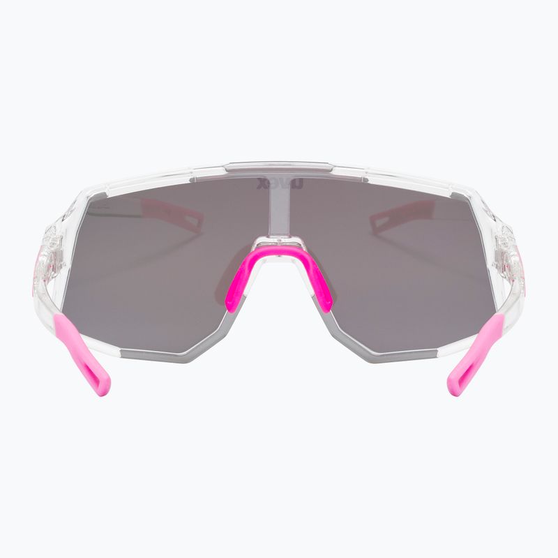 Okulary przeciwsłoneczne UVEX Sequenze clear/mirror pink 4