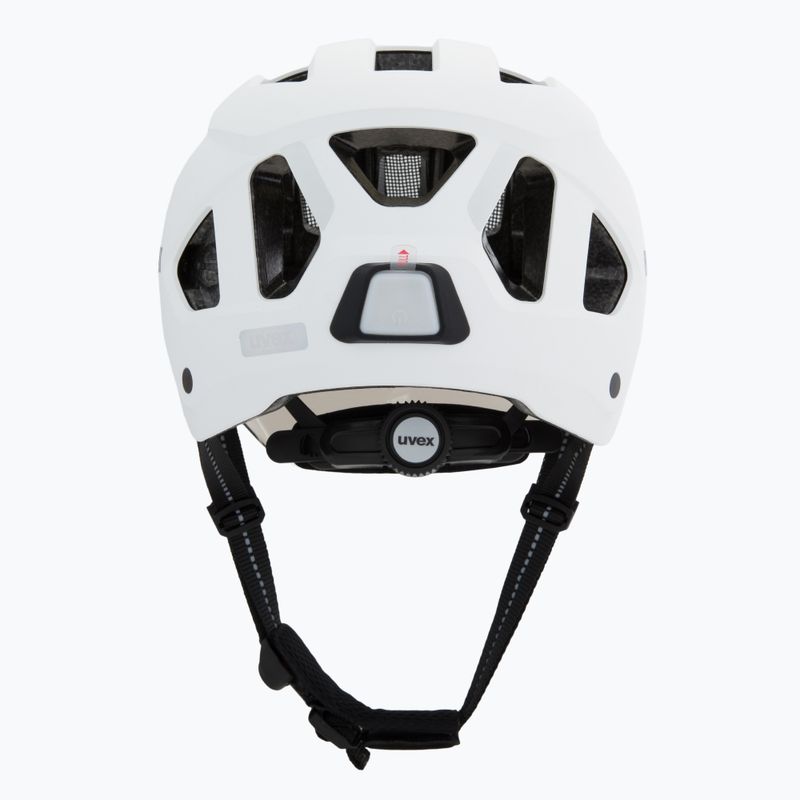 Kask rowerowy UVEX Stride Visor white matt/lite mirror silver 4