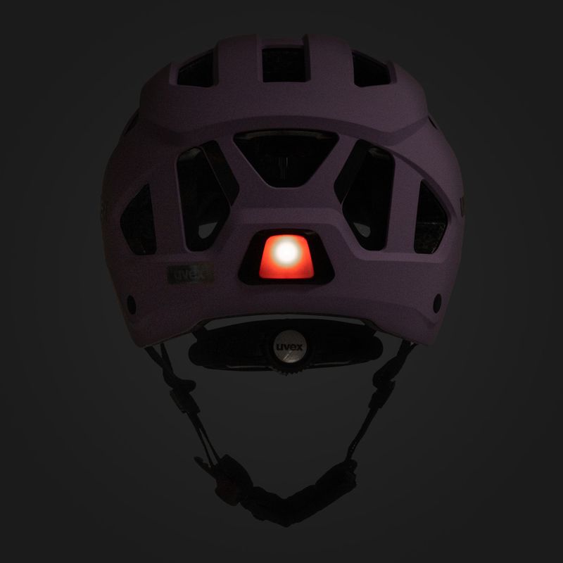 Kask rowerowy UVEX City Stride lilac matt 9