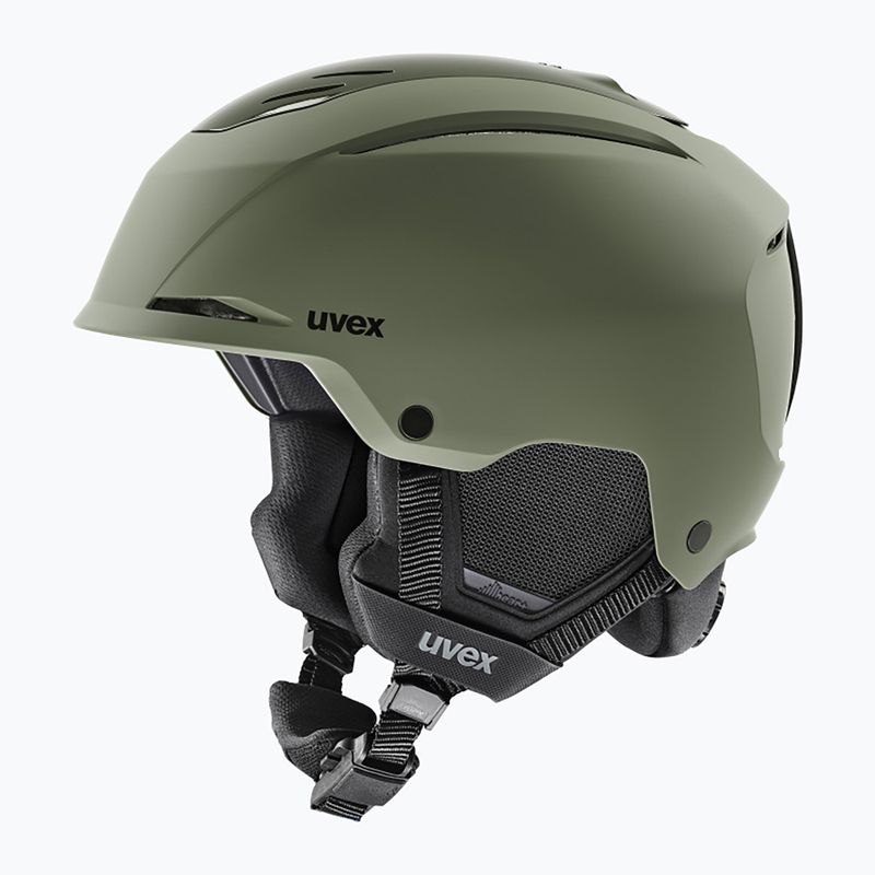 Kask narciarski UVEX Resolution khaki matt