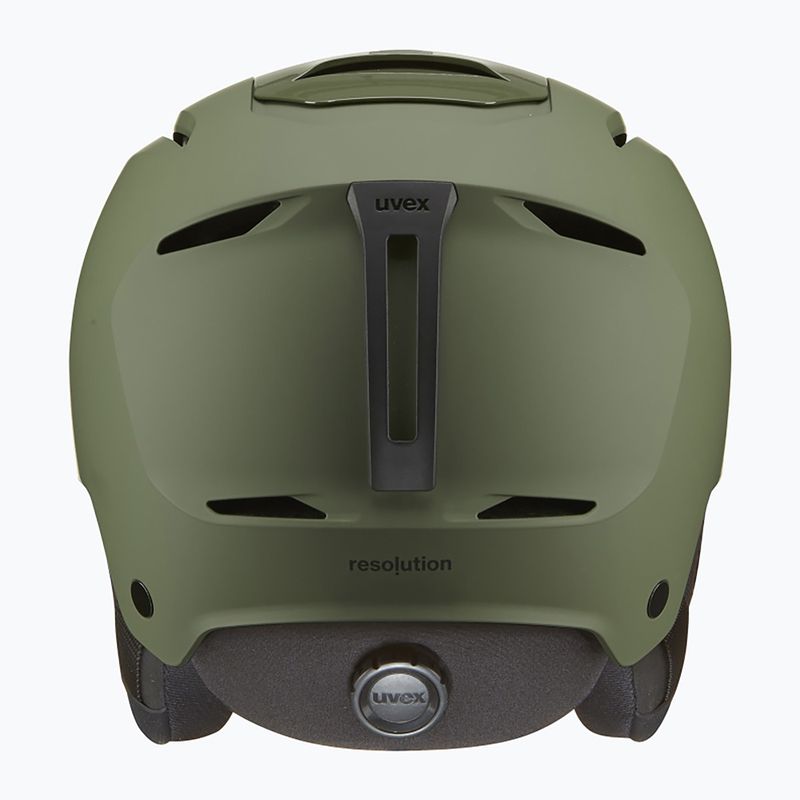 Kask narciarski UVEX Resolution khaki matt 3
