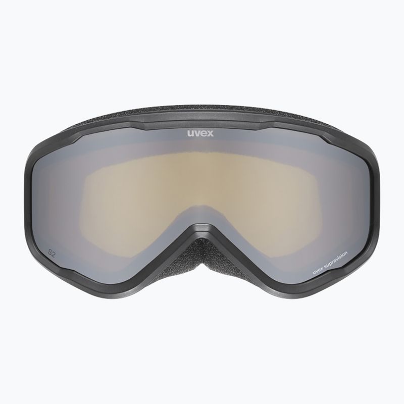 Gogle narciarskie dziecięce UVEX Speedy Nova FM S2 black matt/mirror silver 2