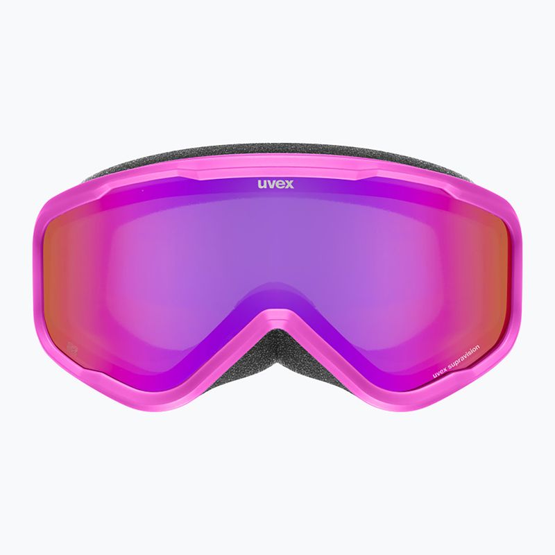 Gogle narciarskie dziecięce UVEX Speedy Nova FM S2 pink matt/mirror pink 2