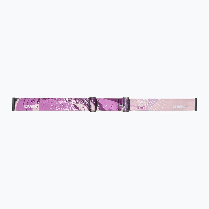 Gogle narciarskie dziecięce UVEX Speedy Nova FM S2 pink matt/mirror pink 4