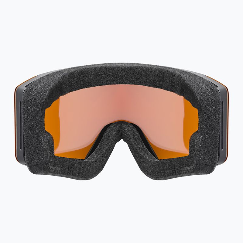 Gogle narciarskie UVEX Ignite LG S2 black matte / orange 3