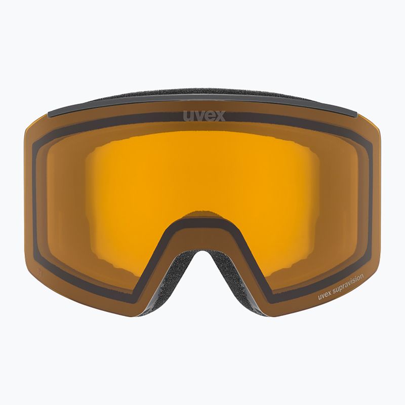 Gogle narciarskie UVEX Ignite LG S2 black Mmatt/yellow 2