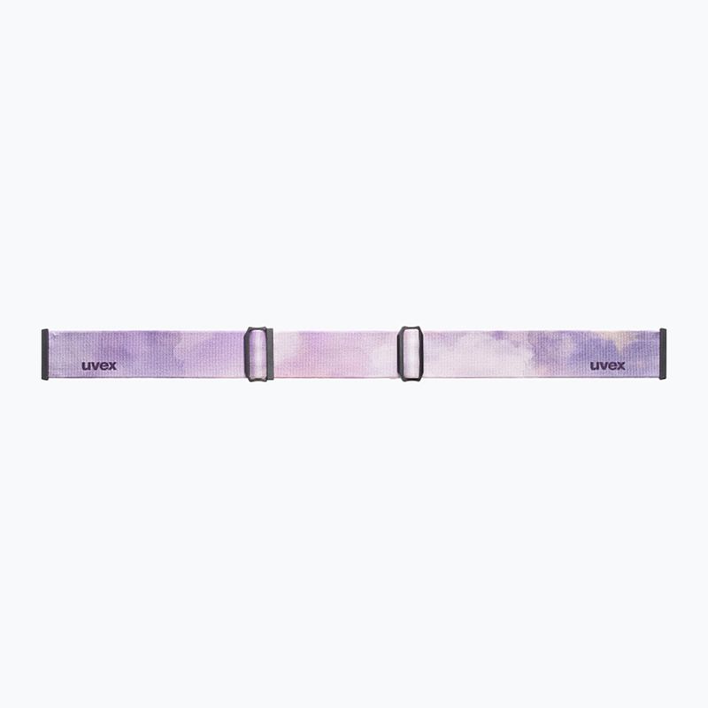 Gogle narciarskie UVEX Ignite FM S3 white matt/mirror rose 4