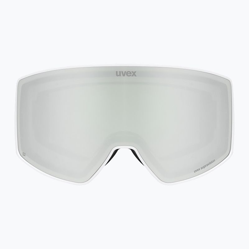 Gogle narciarskie UVEX Scenic FM S2 white matt/mirror silver 2