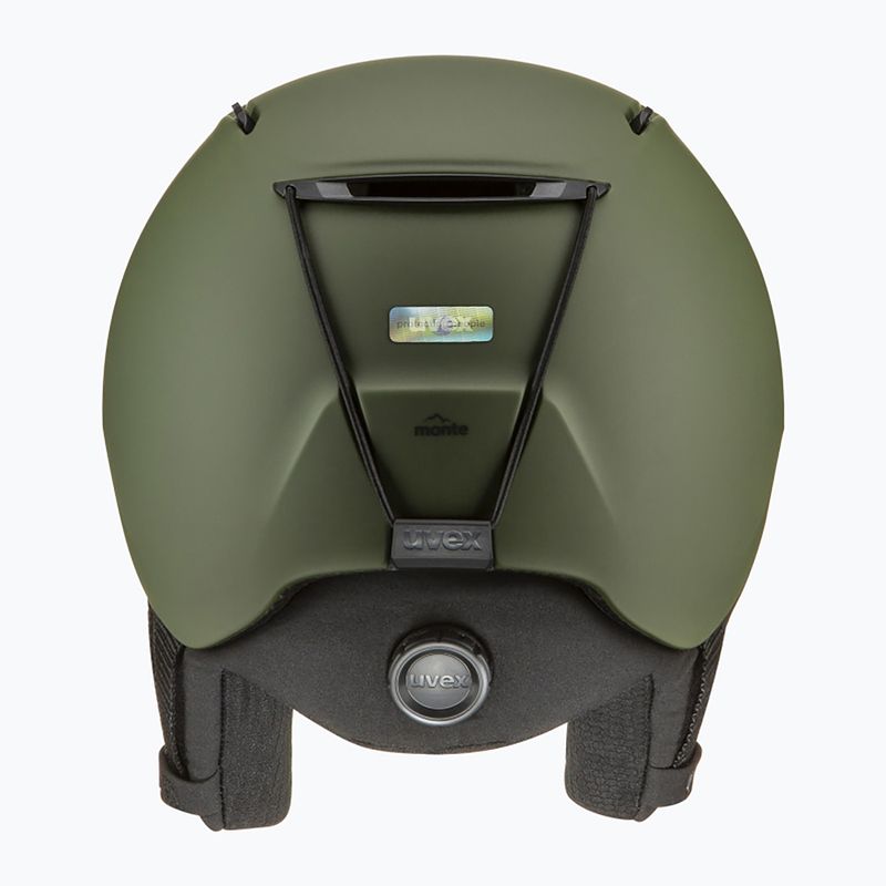 Kask narciarski UVEX Monte LT khaki matt 3