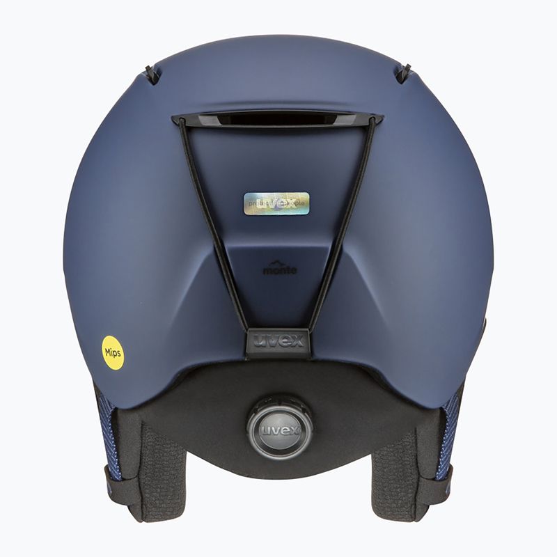Kask narciarski UVEX Monte LT MIPS dusk blue matt 3