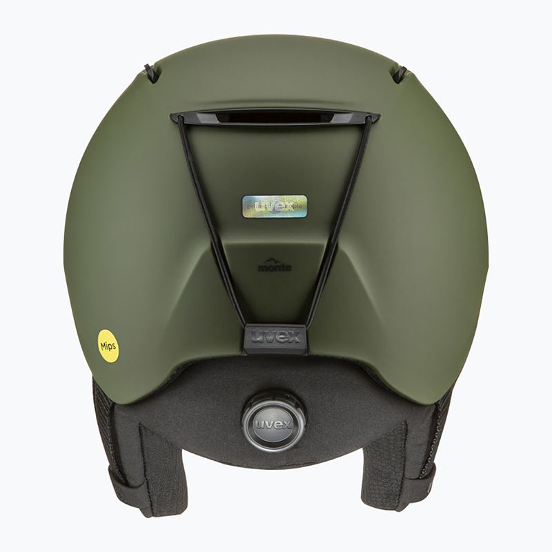 Kask narciarski UVEX Monte LT MIPS khaki matt 3