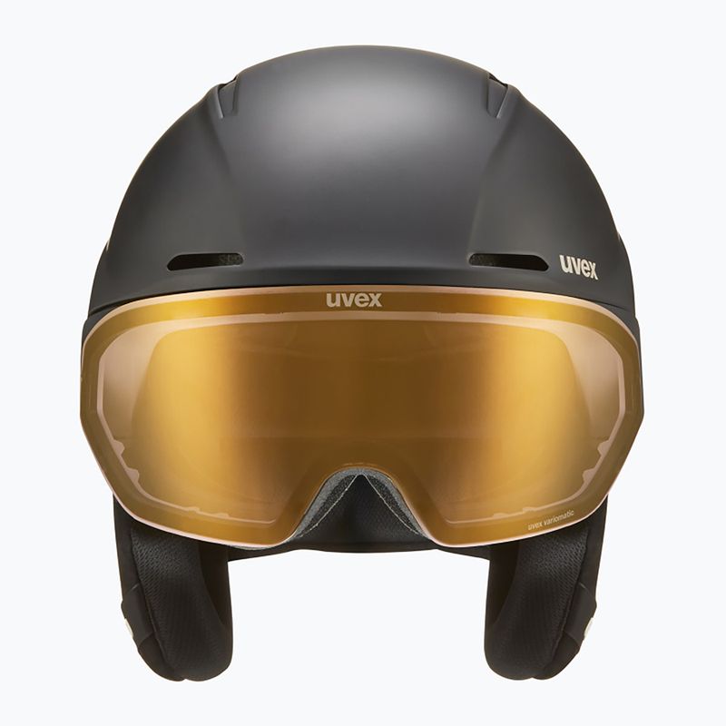 Kask narciarski UVEX Ultimate Horizon MIPS black/black mat 2