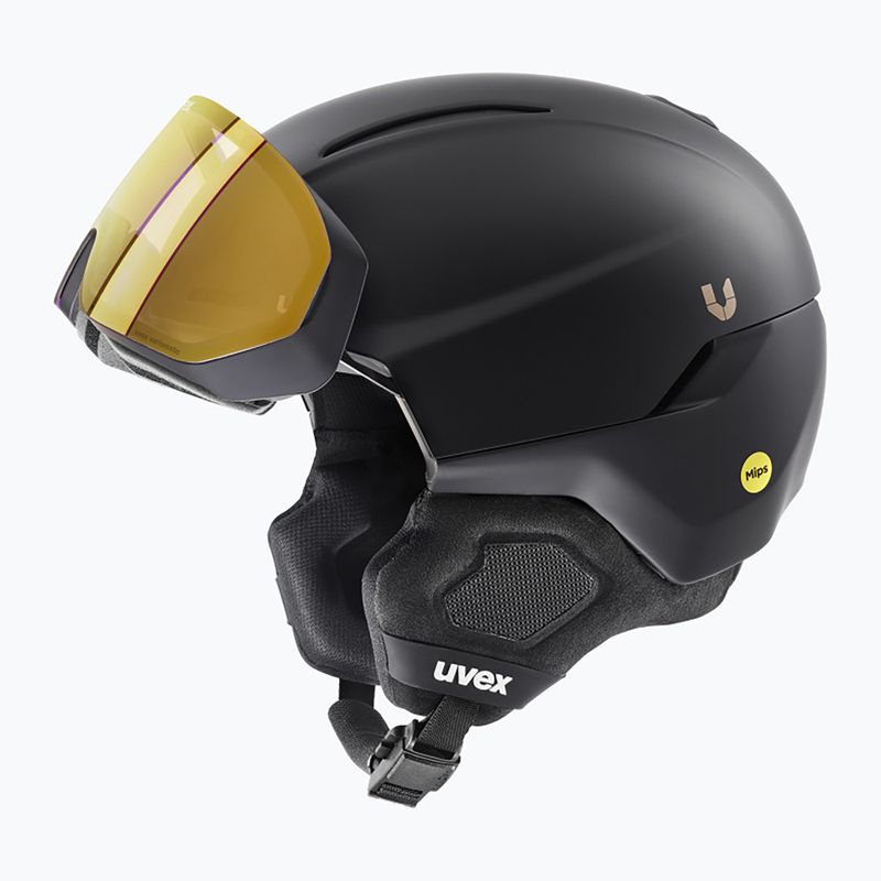 Kask narciarski UVEX Ultimate Horizon MIPS black/black mat 6