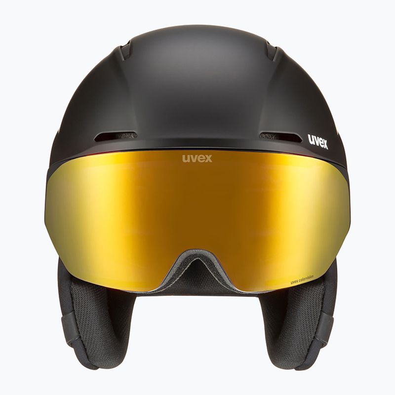 Kask narciarski UVEX Horizon CV black/khaki matt 2