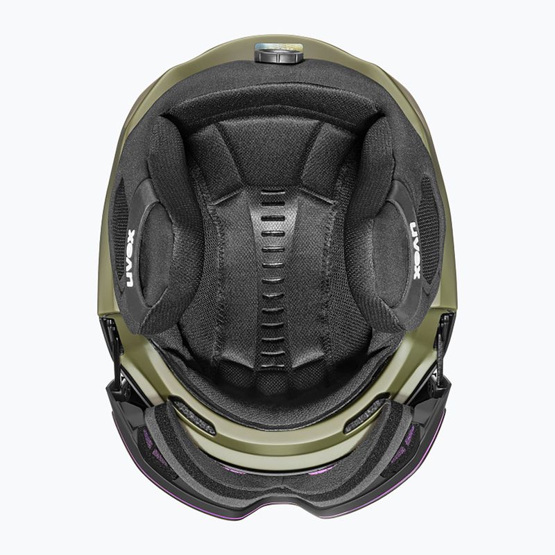 Kask narciarski UVEX Horizon CV black/khaki matt 5