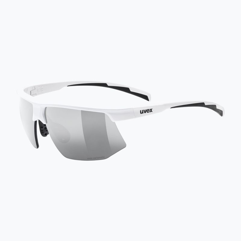 Okulary przeciwsłoneczne UVEX Aerios Small V white matt/smoke